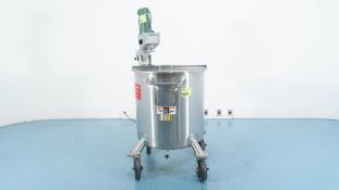 Walker 65 Gallon Stainless Steel Mixing Tank