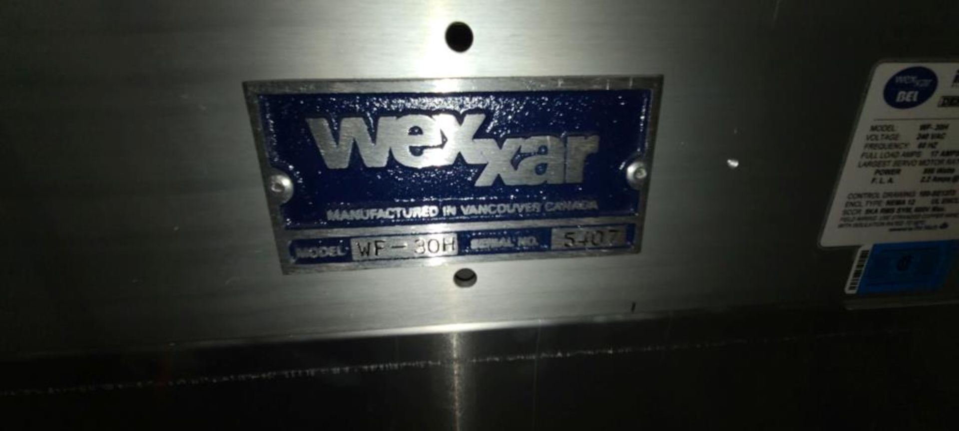 Wexxar WF 30 Case Erector - Image 22 of 44