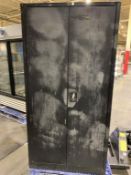 Global Black Storage Cabinet