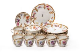 A BERLIN KPM PORCELAIN PART COFFEE SERVICE