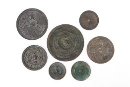 A GROUP OF TANG STYLE MIRRORS