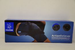 A boxed as new Thuasne Action Reliever Grey (Size 6, right medial/left lateral).