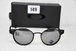 A pair of as new Oakley Deadbolt sunglasses Satin Black frame with Prizm Black Polarized lenses (