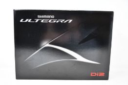 A Shimano Ultegra Di2 R8070 hydraulic disc brake STI lever (Left/Rear).