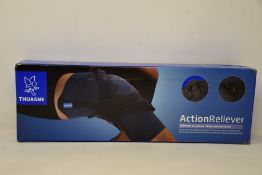 A boxed as new Thuasne Action Reliever Grey (Size 6, left medial/right lateral).