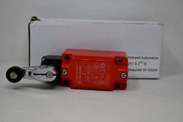 Four as new Allen Bradley safety switch short lever actuator (440p-msls11b).