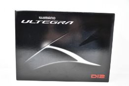 A Shimano Ultegra Di2 R8070 hydraulic disc brake STI lever (Left/Rear).