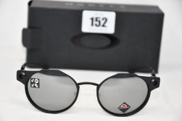 A pair of as new Oakley Deadbolt sunglasses Satin Black frame with Prizm Black Polarized lenses (
