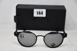 A pair of as new Oakley Deadbolt sunglasses Satin Black frame with Prizm Black Polarized lenses (