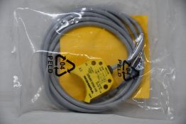 Three as new Turck inductive proximity sensors (Ni4-DS20-2AP6X2, 165022).