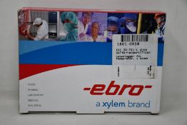 An as new Ebro EBI 20-TE1 temperature datalogger.