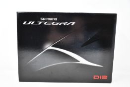 A Shimano Ultegra Di2 R8070 hydraulic disc brake STI lever (Left/Rear).