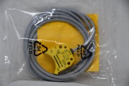 Three as new Turck inductive proximity sensors (Ni4-DS20-2AP6X2, 165022).