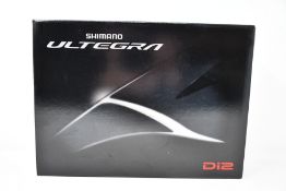 A Shimano Ultegra Di2 R8070 hydraulic disc brake STI lever (Left/Rear).