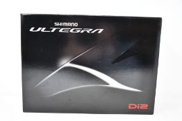 A Shimano Ultegra Di2 R8070 hydraulic disc brake STI lever (Left/Rear).