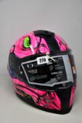 A boxed as new Nexx Helmets in Abisal Pink/Blue (Model: SX.100R, Size: S).