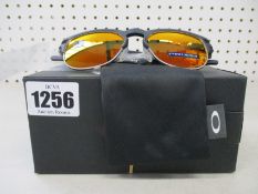 Two boxed as new Oakley Latch Key sunglasses matte black with prizm ruby lenses (888392412263).