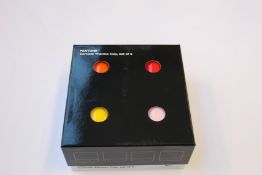 Five Copenhagen Design Pantone Cotado thermo cup sets (4 cups per set).