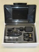 A Flite X1 by Inkjecta tattoo machine.