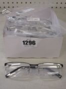 Ten pairs of as new Davidoff glasses frames.