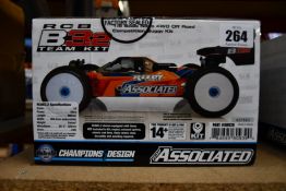 A boxed as new Team Associated RC8 B3.2 electric buggy.