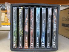 Two Game of Thrones The Complete Collection seasons 1-8 ultra HD DVD box sets.