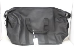 Two as new Rains Weekend bag and two Sandqvist Tony backpacks.