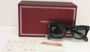 A pair of as new Jacques Marie Mage Los Angeles Circa Collection Dealan sunglasses (No 439 of 600).