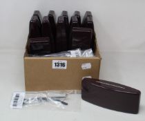 Thirteen pairs of as new Louis Marcel glasses with cases.