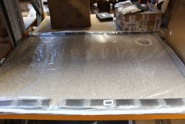 A Skin021 rectangular shower tray.