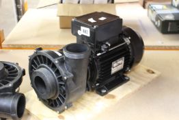 An E.M.G Nidec hot-tub pump.