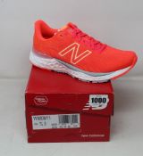 Four pairs of as new New Balance W880M11 trainers (2 x UK 5.5, 2 x UK 6).
