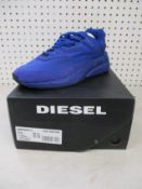 A pair of as new Diesel Serendipity trainers (EU 42.5).