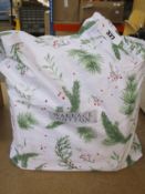 An Eucalyptus Double Duvet Set (200 x 200cm + 5cm Sham + 2 Pillowcases), a Purity Double Fitted