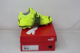 Six pairs of children's as new Puma Future Z 4.1 football boots (Assorted sizes).