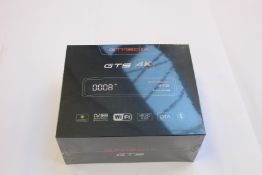 Four boxed as new sealed GT Media GTS Android 6.0 TV Box Amlogic S905D Quad Core 2GB 8GB WiFi 4K,
