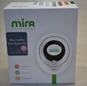A boxed as new Mira Fertility Plus Starter Kit EVA3000 (Includes one digital analyser and ten test