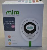 A boxed as new Mira Fertility Plus Starter Kit EVA3000 (Includes one digital analyser and ten test
