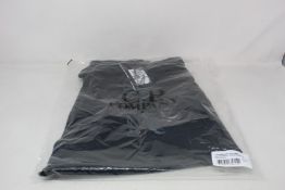 Four pairs of men's as new C.P. Company sweat/jogging Bermuda shorts in black (M, L, XL, XXL -