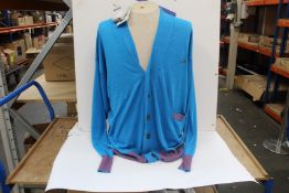 An as new Vivienne Westwood Polo cardigan (M - RRP $396).