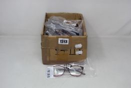 Seventeen pairs of assorted as new Cocoa Mint glasses frames.