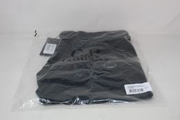 Four pairs of men's as new C.P. Company sweat/jogging Bermuda shorts in black (M, L, XL, XXL -