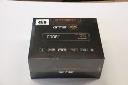 Four boxed as new sealed GT Media GTS Android 6.0 TV Box Amlogic S905D Quad Core 2GB 8GB WiFi 4K,