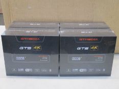 Four boxed as new sealed GT Media GTS Android 6.0 TV Box Amlogic S905D Quad Core 2GB 8GB WiFi 4K,