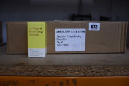 Forty eight boxed as new Maxine Laceby Collagen Boosting serums (30ml).