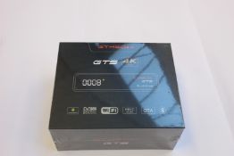 Four boxed as new sealed GT Media GTS Android 6.0 TV Box Amlogic S905D Quad Core 2GB 8GB WiFi 4K,