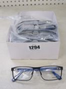 Ten pairs of as new Davidoff glasses frames.