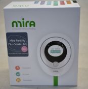 A boxed as new Mira Fertility Plus Starter Kit EVA3000 (Includes one digital analyser and ten test