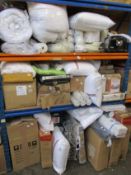 A quantity of miscellaneous household related items to include an as new West Elm - Textured