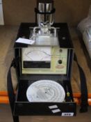 A pre-owned Shaw Automatic Dewpoint Meter with case (SADP).